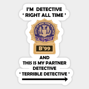 Brooklyn 99 Gift Idea Sticker